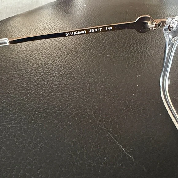 Coach Transparent Frame Eyeglasses - Picture 4 of 7